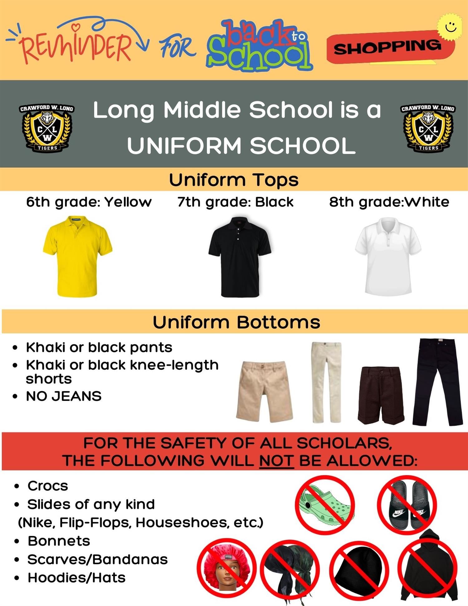 Long MS Uniform Information